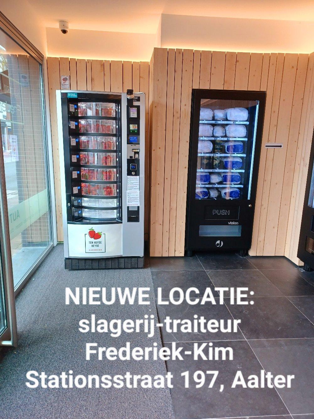 aardbeienautomaat Aalter Heyse