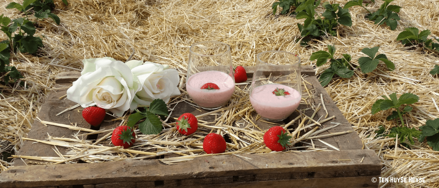 Aardbeienmilkshake