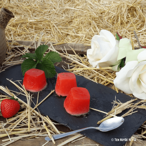 Aardbeiensorbet