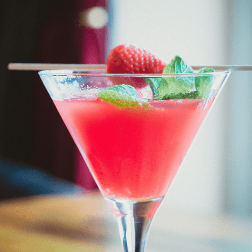 Cocktails met aardbeien